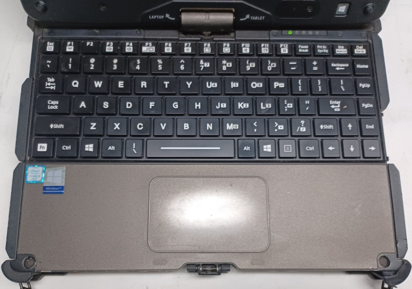 Getac V110 G3 11.6″ Touch Screen Laptop i5-6200U 2.3GHz No Ram No storage