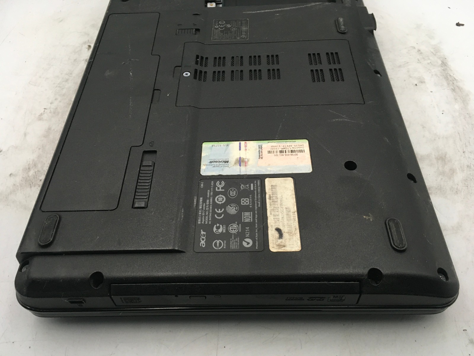 ACER ASPIRE 5517 1208 – BOOTS TO BIOS – AMD ATHLON X2 – 4GB RAM – READ DESC – BB