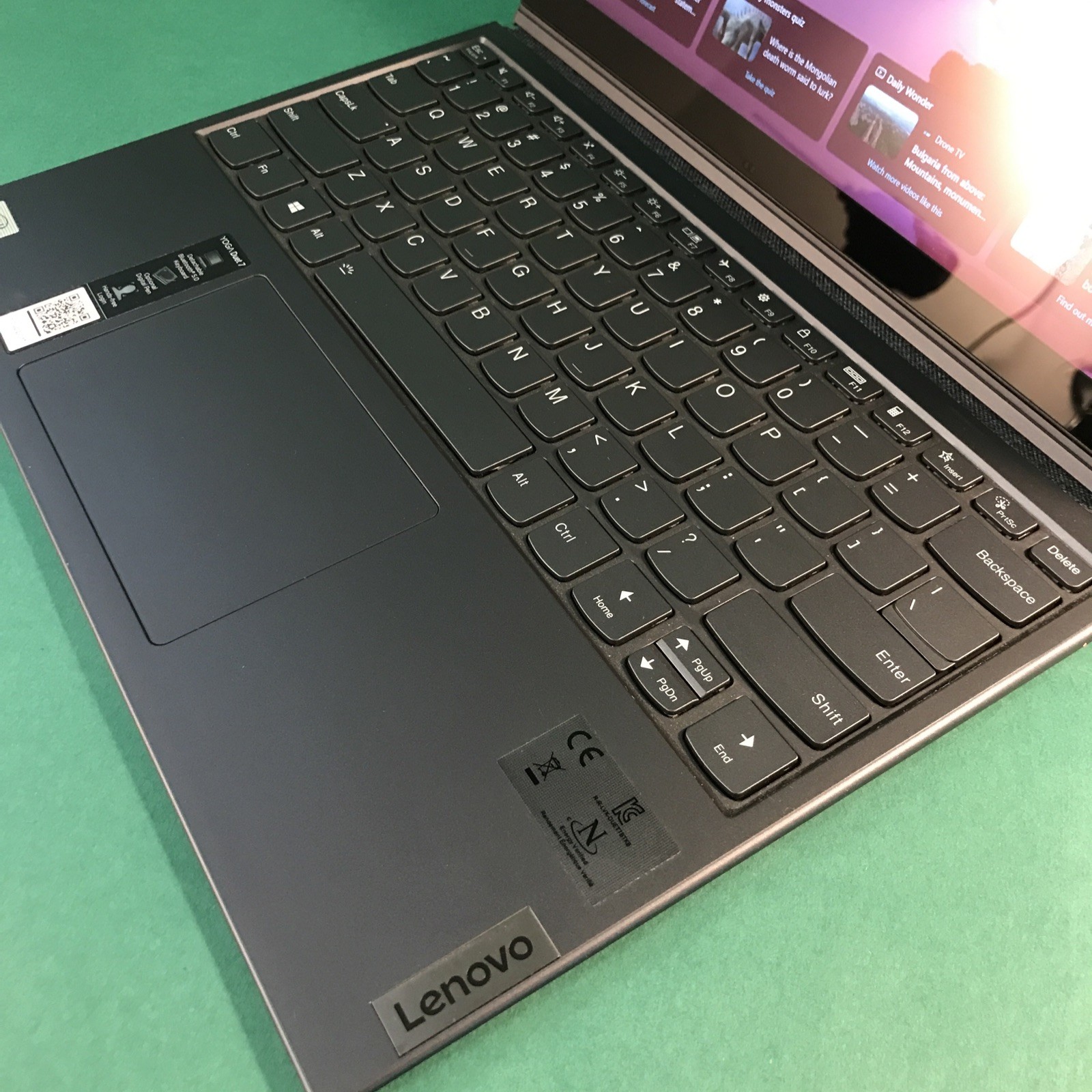 Lenovo Yoga Duet 7 Intel i5-10210U @ 1.6 GHZ 8GB RAM 512GB NVME Windows 11 Pro