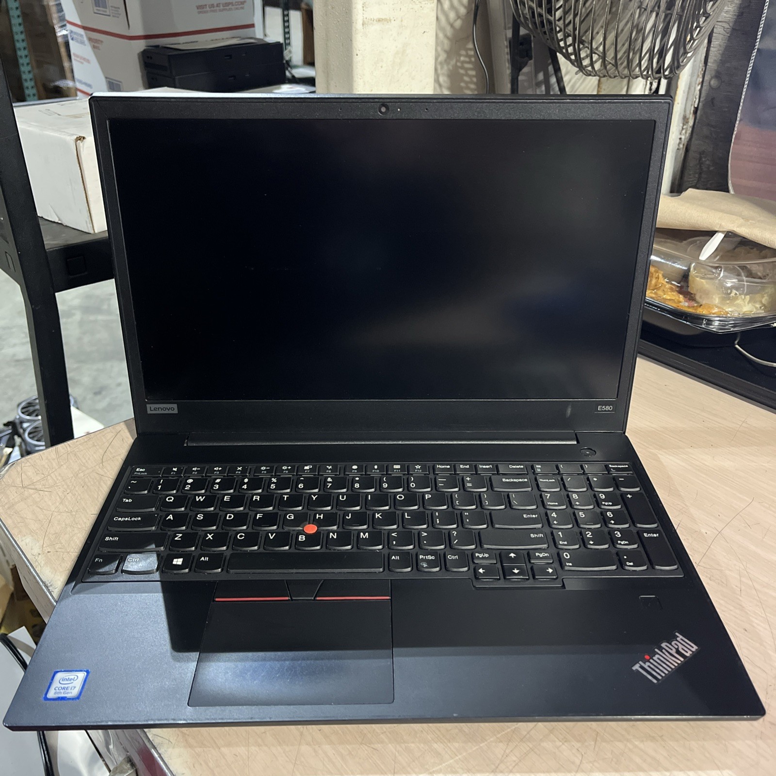 LENOVO THINKPAD E580 INTEL CORE I7 8TH GEN 8GB RAM NO HD
