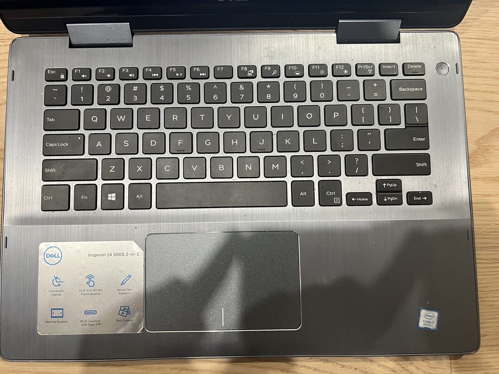 Dell Inspiron 14 5482 14 inch (256GB, Intel Core i7 8th Gen., 1.99GHz, 8GB)