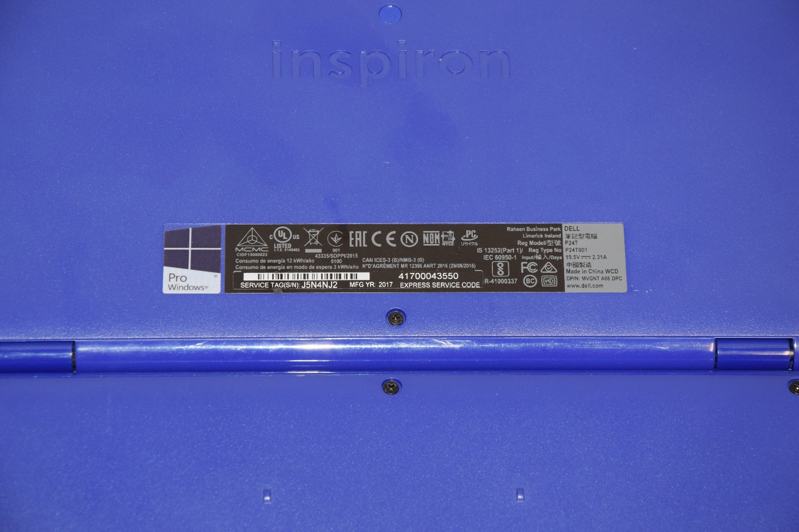 PARTS REPAIR Lot 4 Dell Inspiron 11-3162 11.6″ Celeron N3060 2GB DDR3L 32GB eMMC