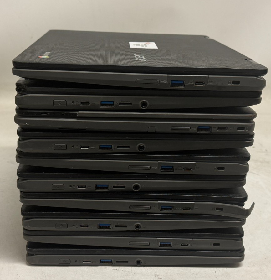 Acer Chromebook R851TN-C3ET 12″ (N4120 – 4GB RAM – 32GB – PARTS) – Lot of 10