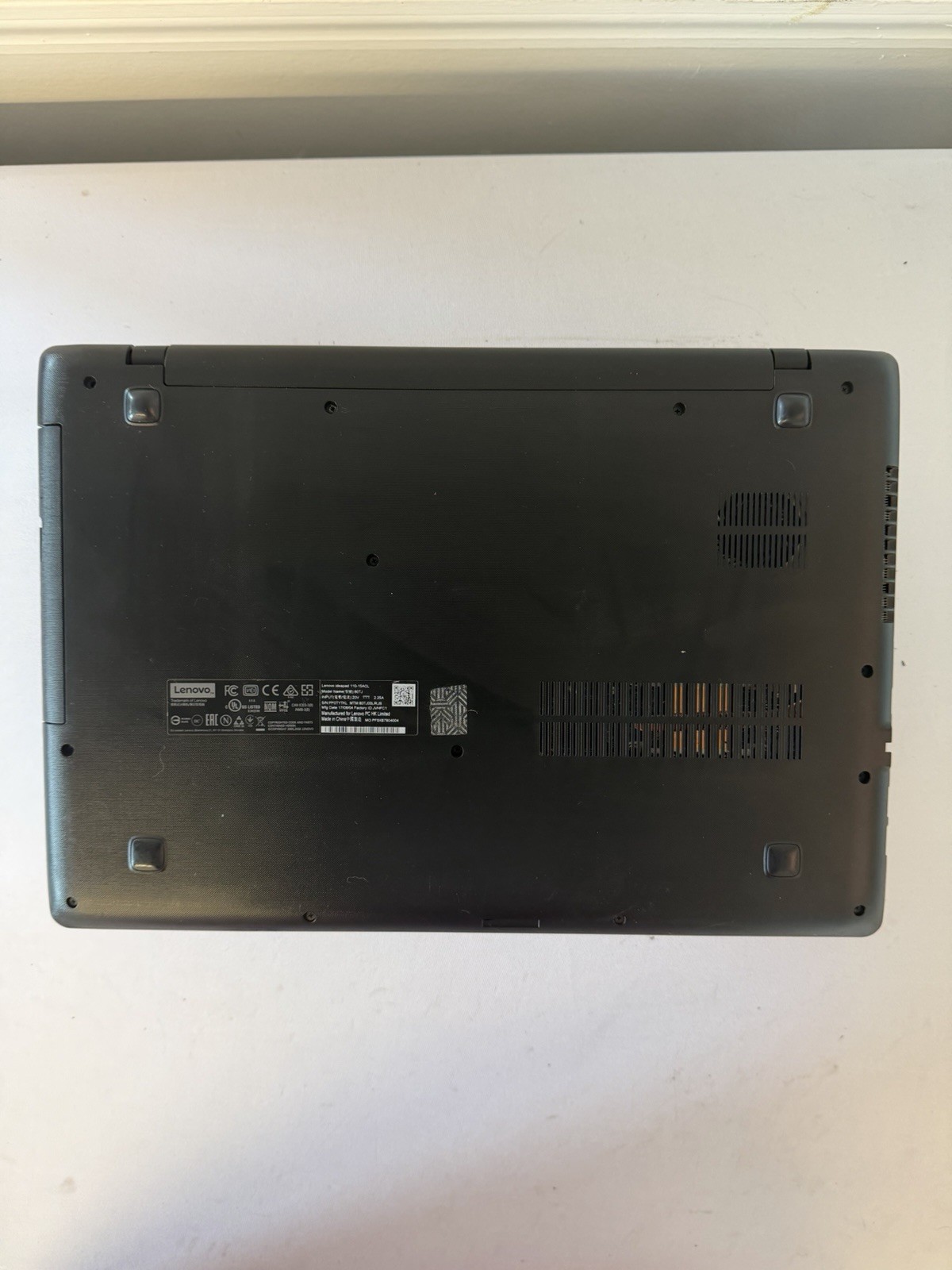 Lenovo Ideapad 110-15ACL Laptop – Good Screen – AMD A6-7310 – Read Des