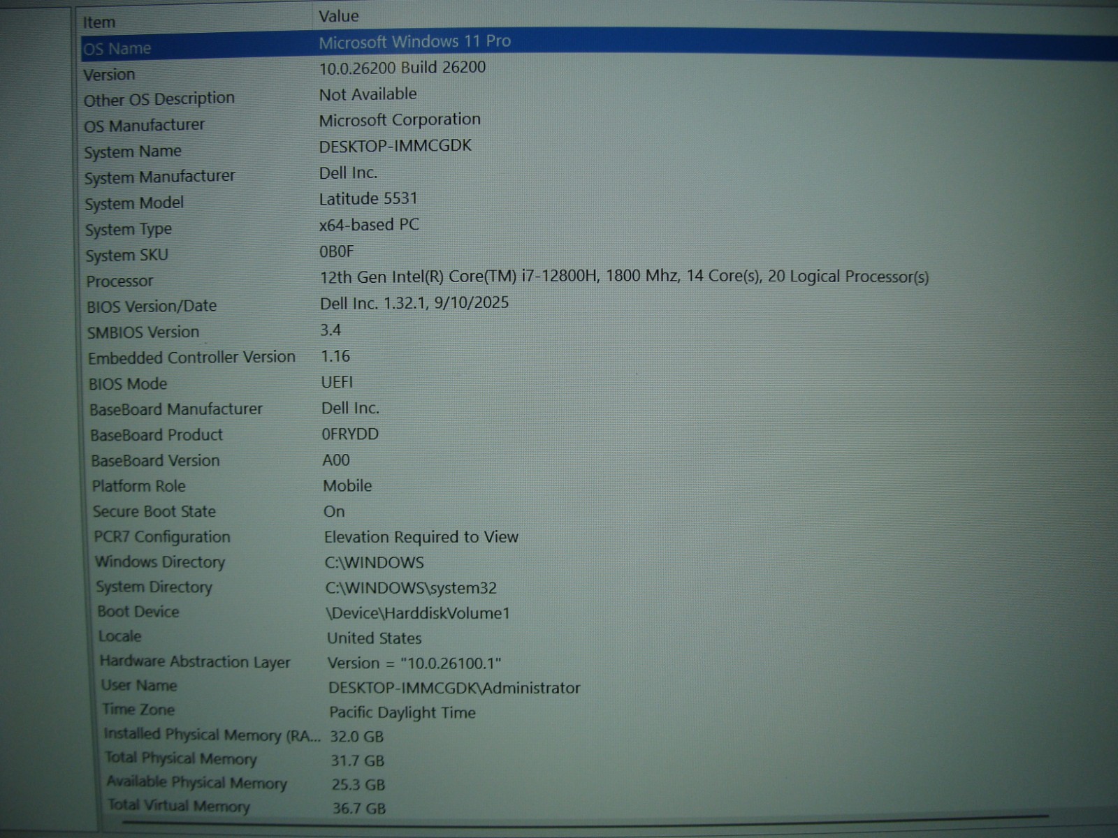 Dell Latitude 5531 15.6″ FHD TOUCH core i7-12800H 1.9GB 32GB 2TB SSD EXL Battery