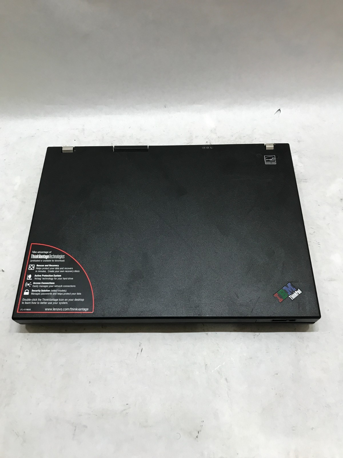 Lenovo IBM ThinkPad R61 15″ Intel Core 2 Duo NO RAM NO HDD/OS For Parts READ -DW