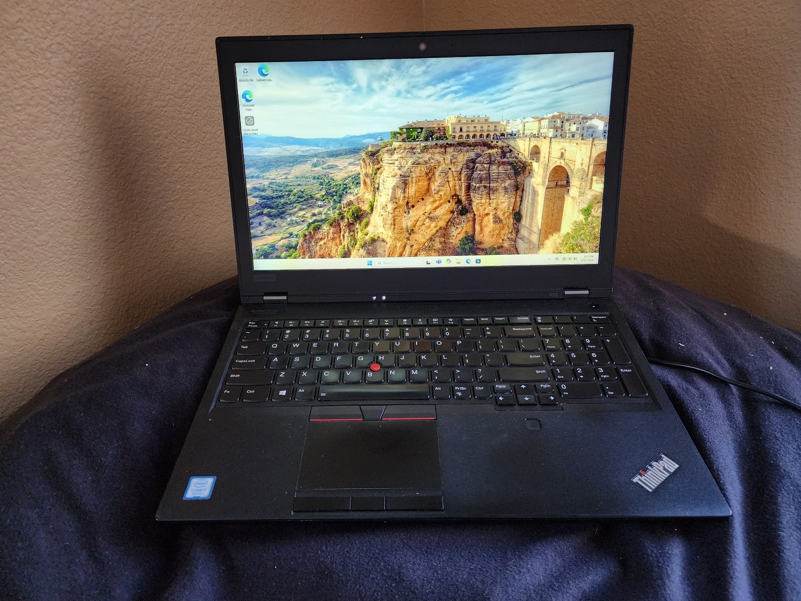 Lenovo Thinkpad P53 Intel i7-9750H 2.60GHz 16GB RAM 256GB SSD Windows 11 Pro*