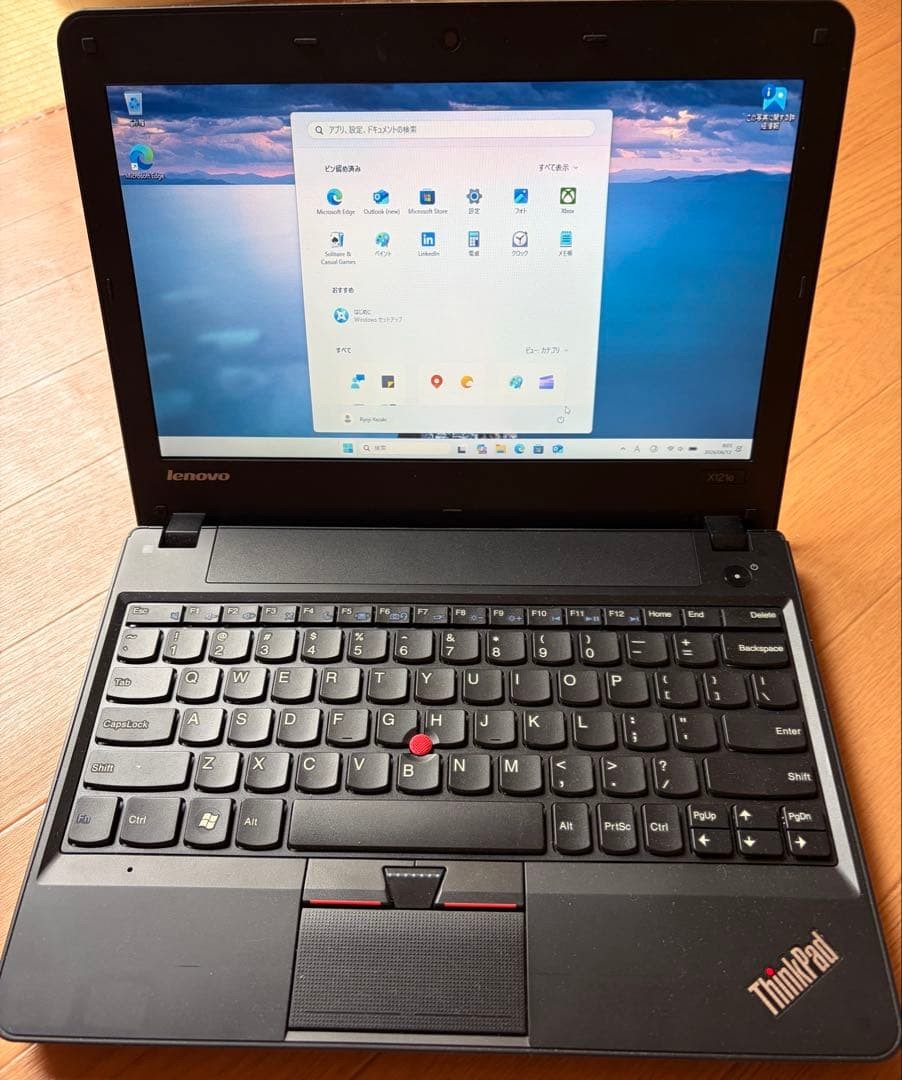 Lenovo ThinkPad X121e 8G RAM 240G SSD Used Japan Genuine