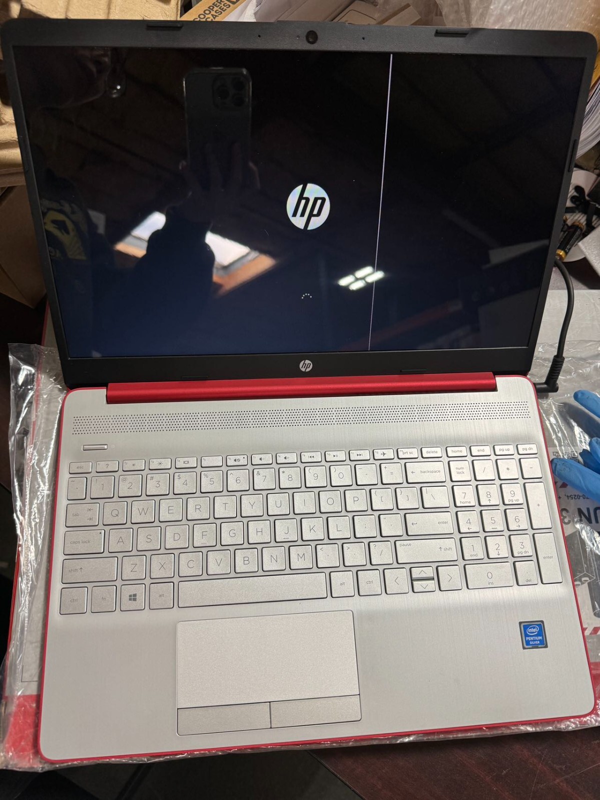 HP Laptop 15-dw0081wm 15.6″ HD Intel N5030 4GB RAM 500GB HDD Win10 Home Red