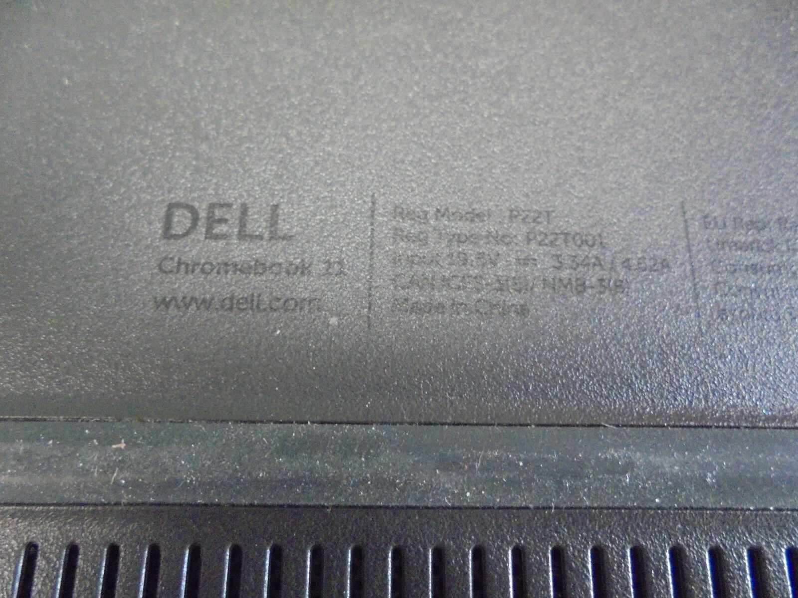 PARTS/REPAIR AS IS Dell Chromebook 11  P22T 11.6″  2.16GHz 4GB RAM 16GB SSD