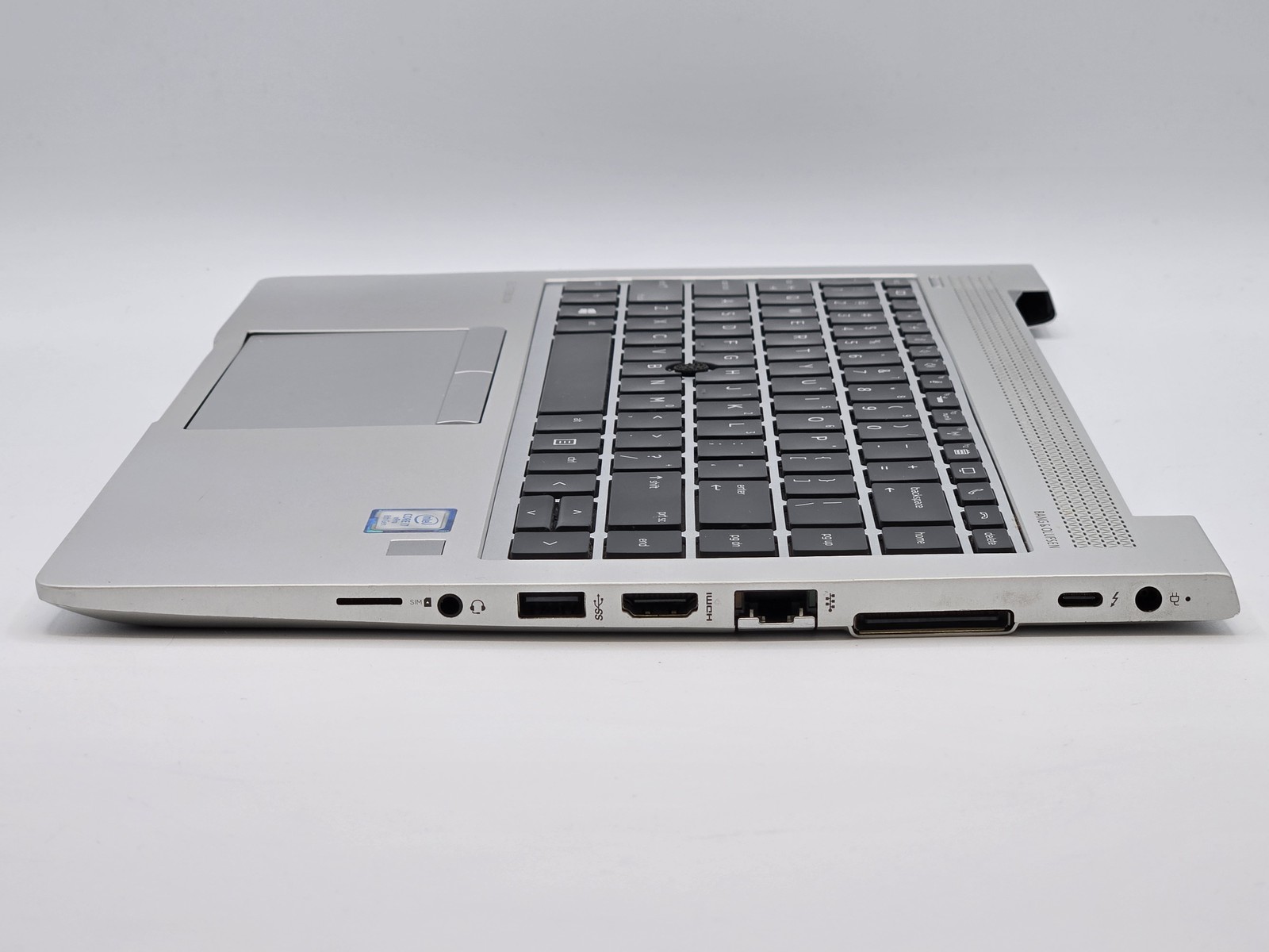 HP EliteBook 850 G5 I7-8650U Backlit FP Reader Motherboard Palmrest *READ*