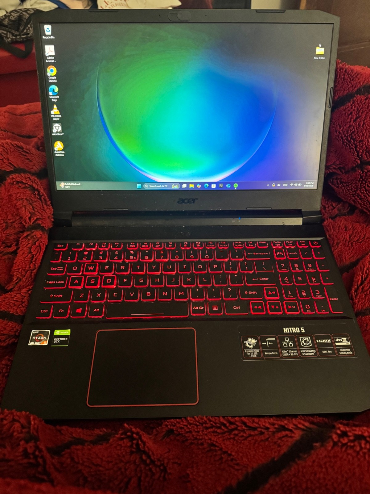 Acer Nitro 5 AN515-44-R99Q 15.6″ (256GB SSD, AMD Ryzen 5, 3.0GHz, 8GB RAM,…