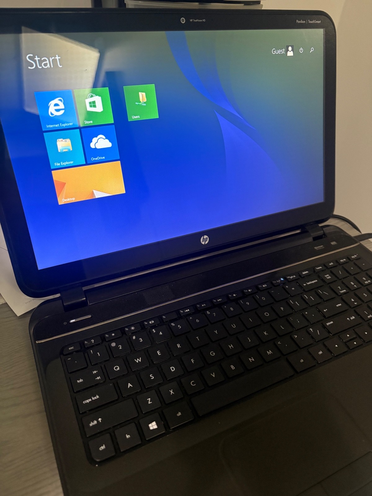 HP Pavilion 15-b129wm Touchscreen Laptop