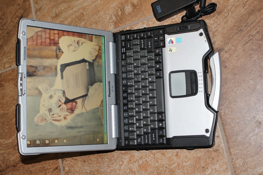 PANASONIC TOUGH LAPTOP CF29 MK4-MK5/OFFICE 2007/ 60GB /NON-TOUCH/ NO DVD/CD/
