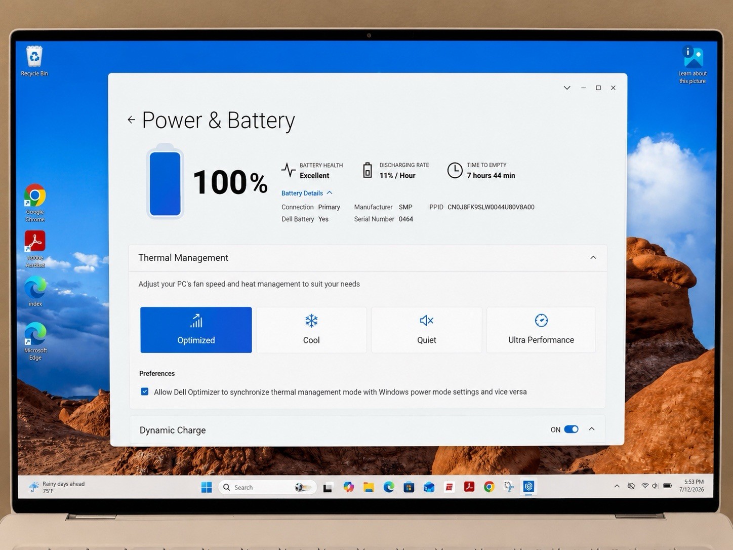 Dell XPS 16 9640 RTX 4050 Core Ultra 7 155H 16GB 1TB SSD 16.3″ 2K Win11