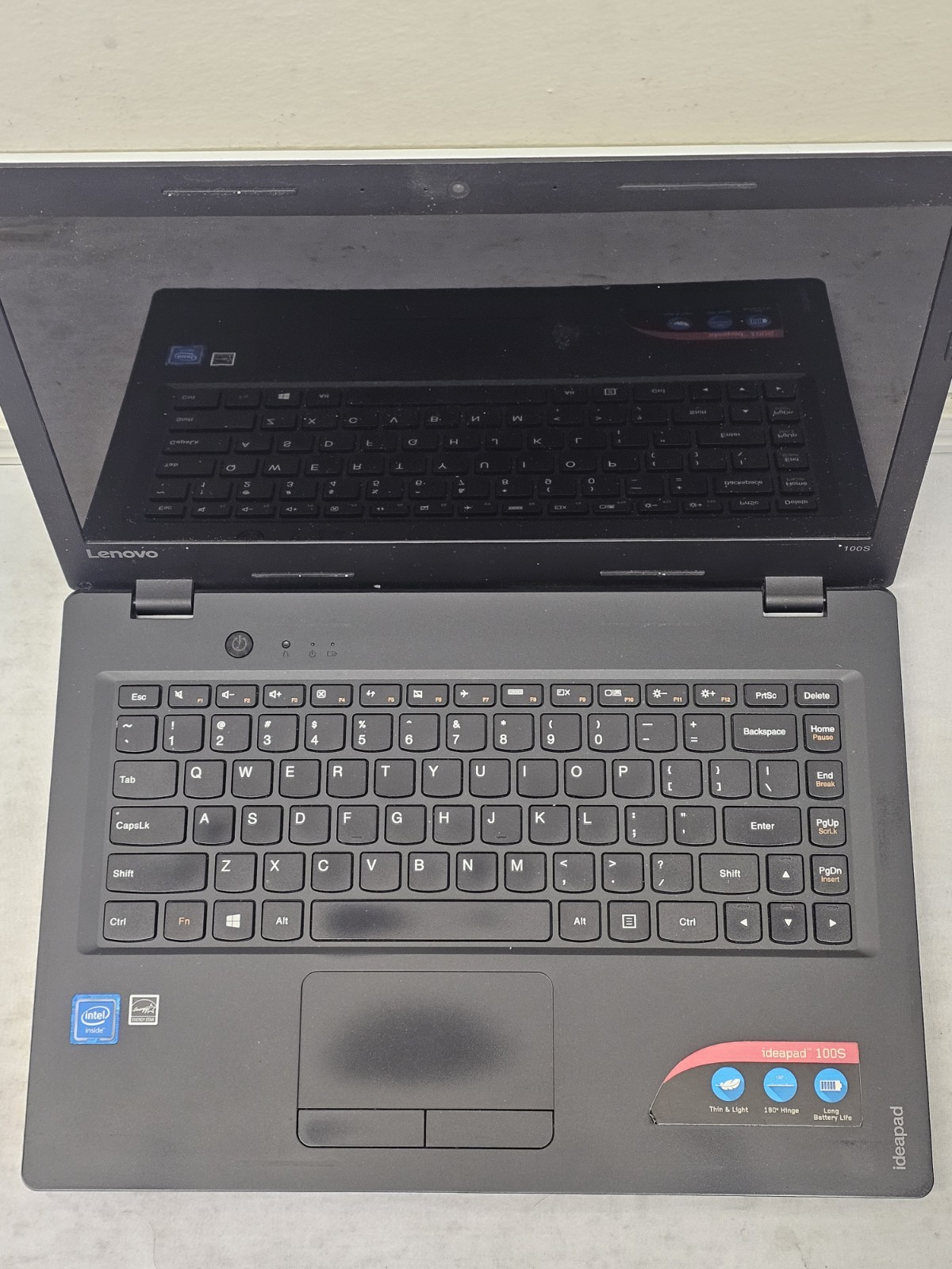 Lenovo IdeaPad 100S Laptop – Intel Celeron N3050 – 2GB RAM – 60GB SSD – Win 10