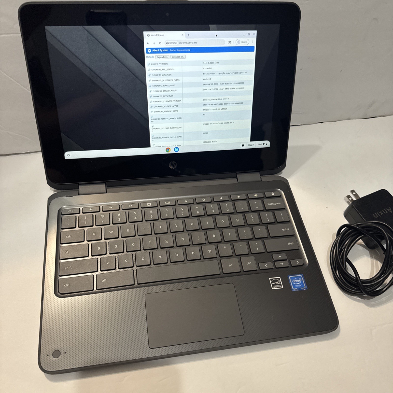 HP Chromebook X360 11 g1 EE Touch 2-in-1 Celeron 4GB RAM 32GB eMMC