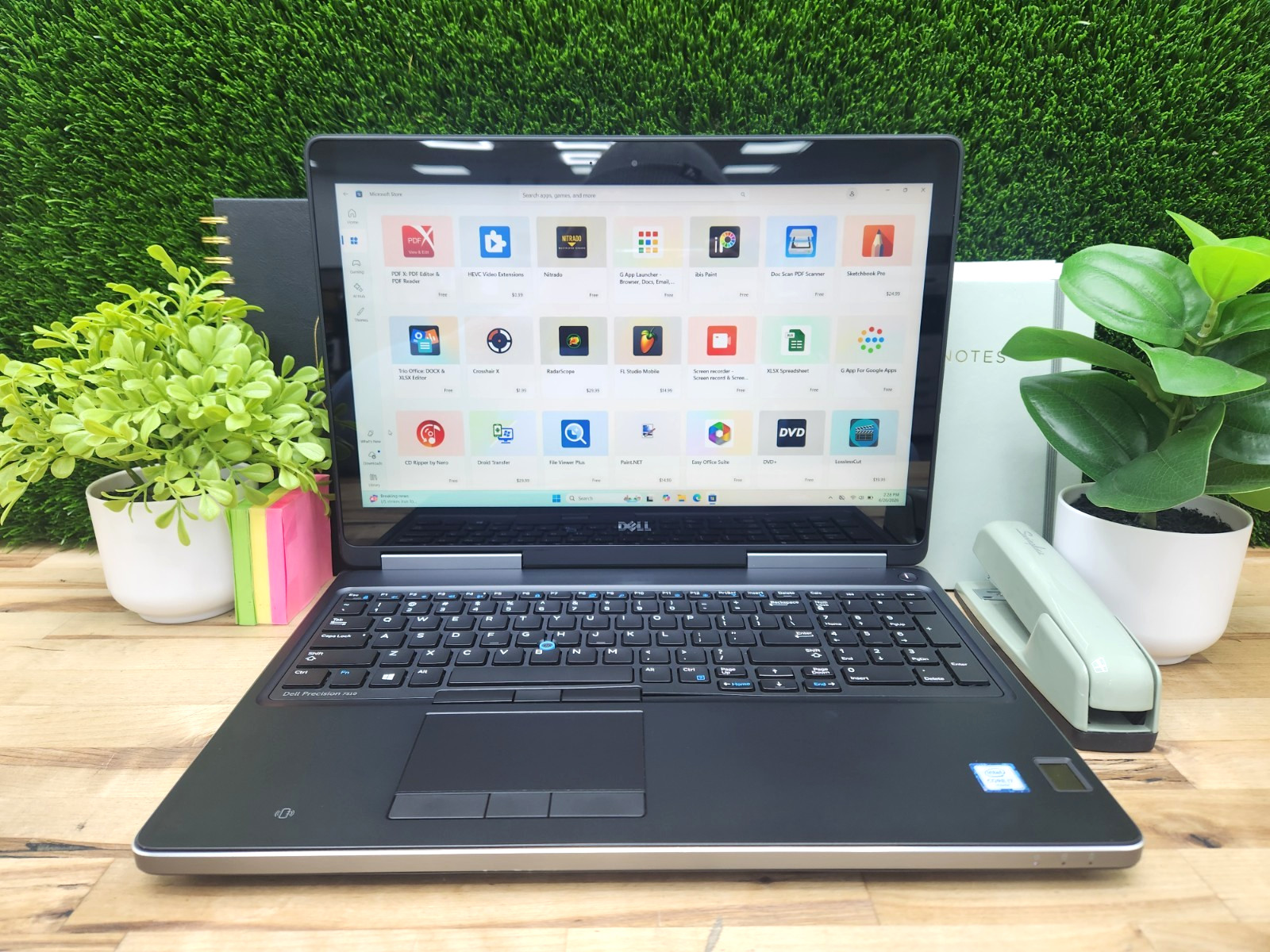 Dell Precision 7510 15.6″ FHD Touchscreen i7-6920HQ 2.9GHz 16GB Quadro M1000M ~