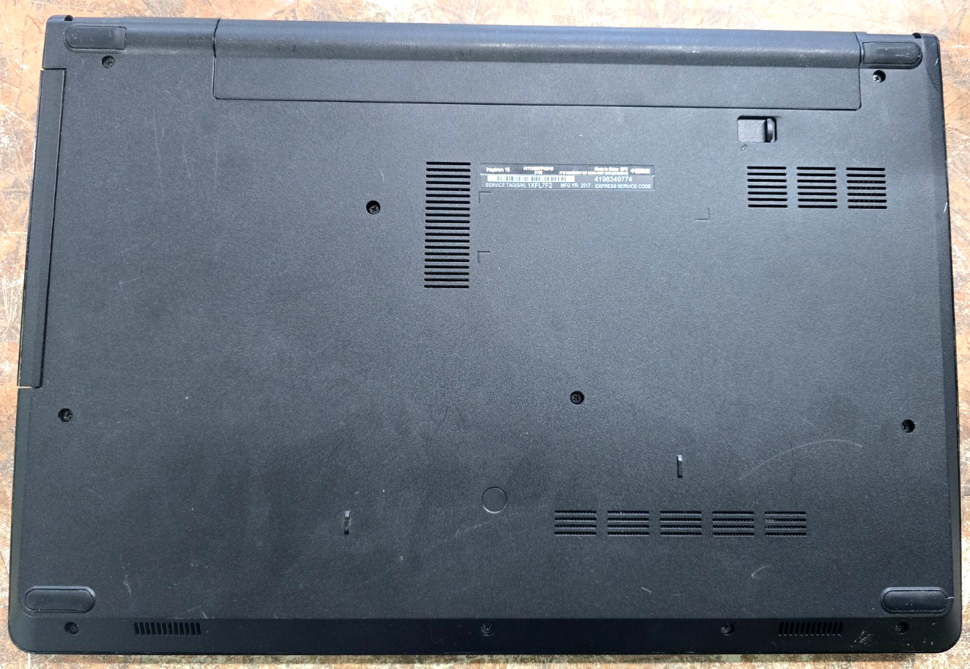 Dell Inspiron 15-3552 Laptop Computer FOR PARTS OR REPAIR!