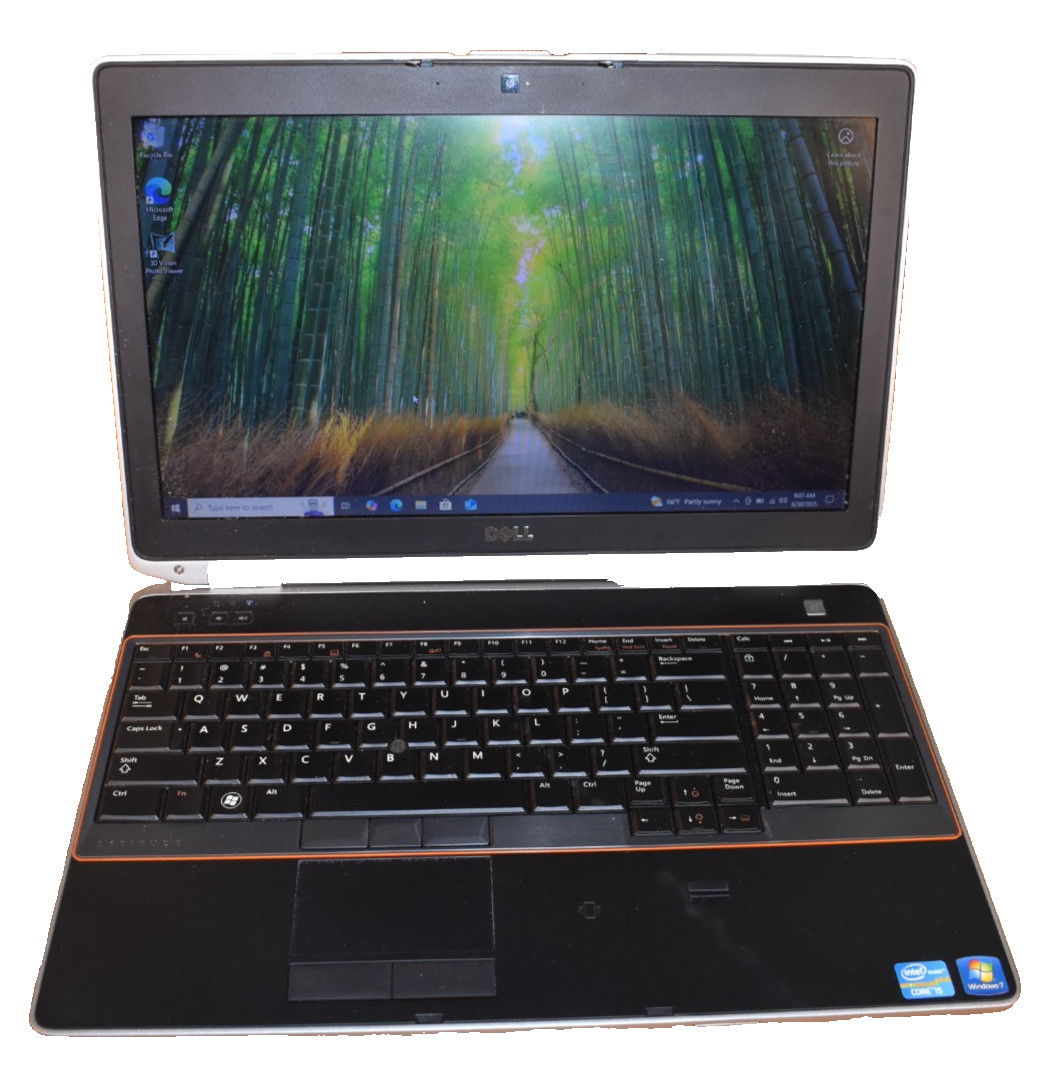 Dell Latitude E6520 Laptop Intel Core i5-2520M 8GB RAM 256GB SSD Windows 10 Pro