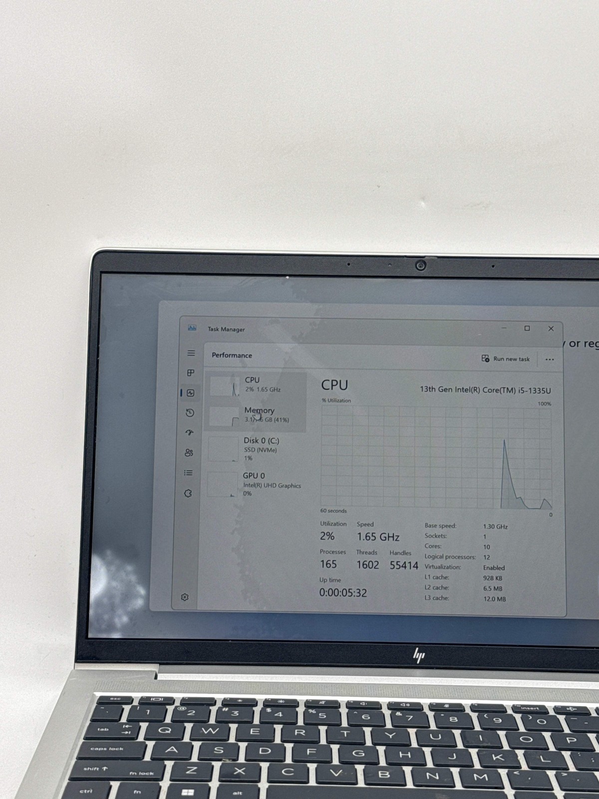 HP EliteBook 640 G10 14.0″ Touch Core i5-1335U 256GB SSD 8GB RAM – Screen Marks