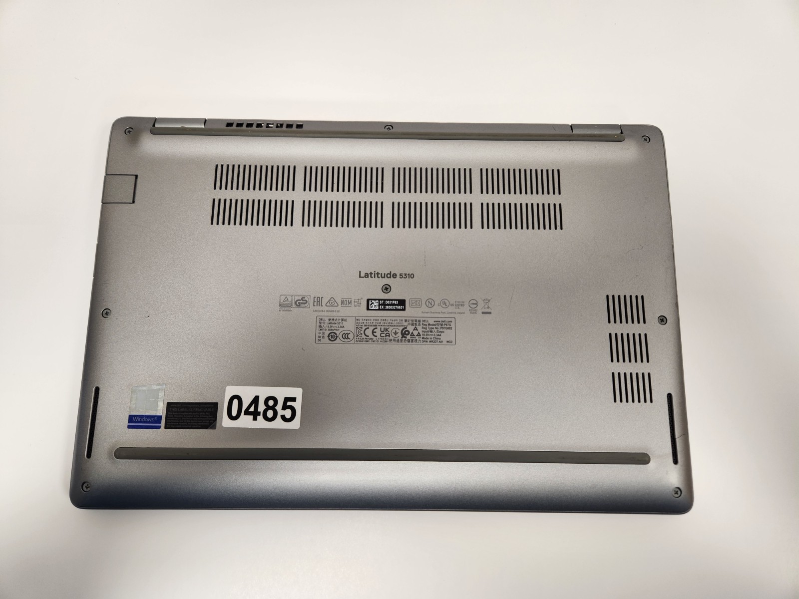 Dell Latitude 5310 Core i7-10610U, 16GB RAM, 256GB NVME Win11 PRO #0485