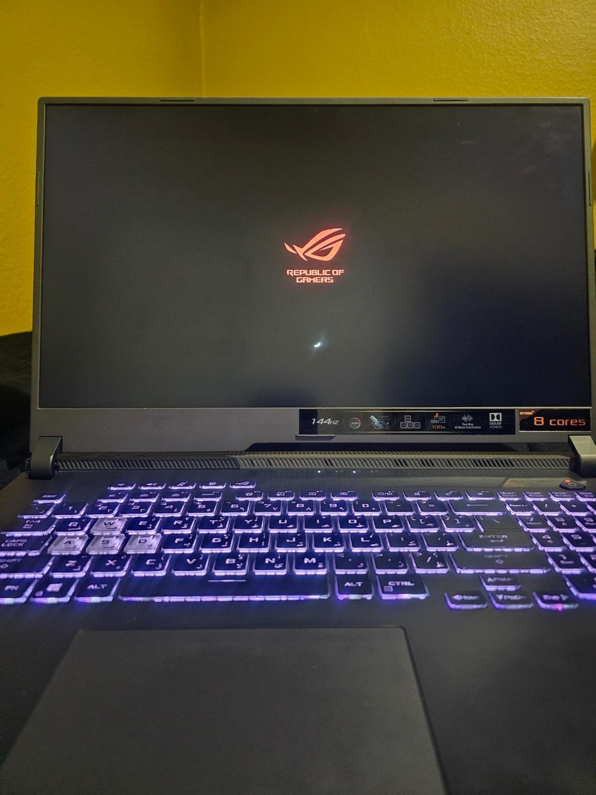 ASUS ROG Strix G713 Ryzen 7 RTX 3050 64GB 5TB SSD 17.3″ Excellent + Camera