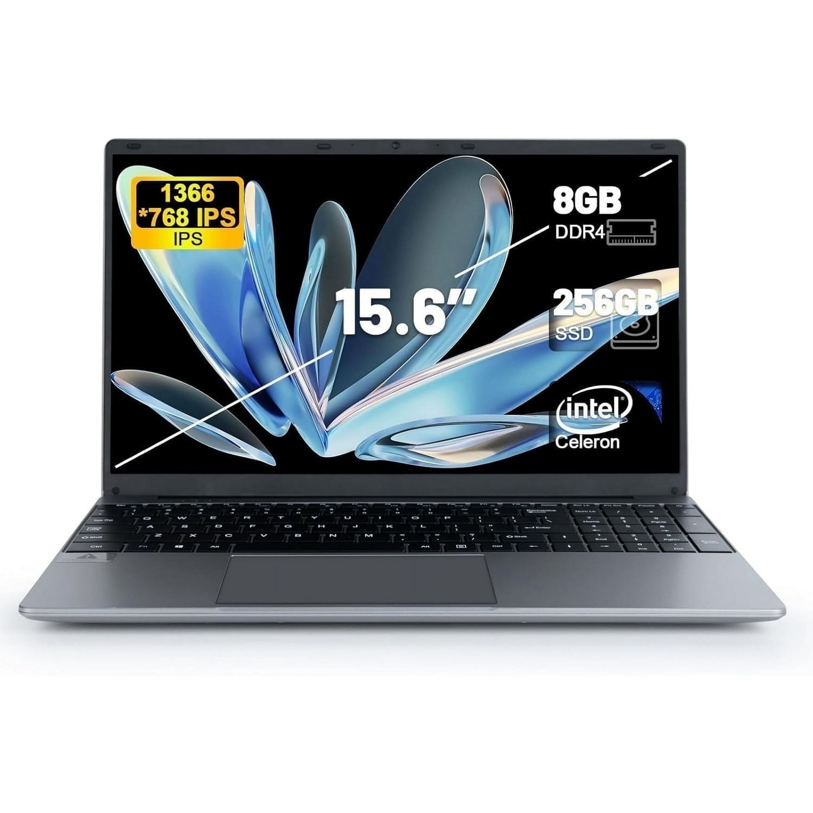 14″/15.6″ Laptop Tablet 256GB 512GB Windows 11 Computers Support WiFi, Bluetooth