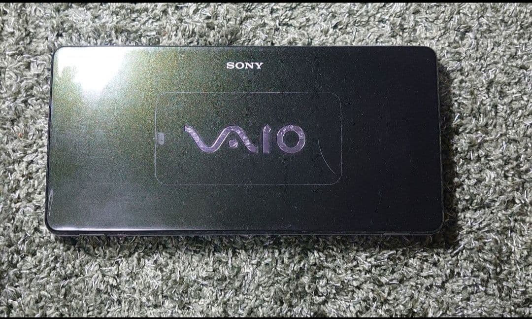 Sony VAIO Type P VGN-P70H Green UMPC Windows w/Box AC Adapter Japan