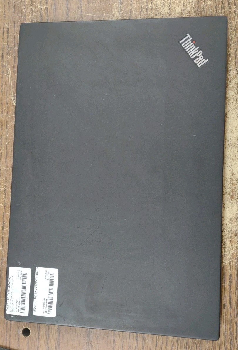 Lenovo ThinkPad T490 14″ W/ i5-8265U 1.6GHz, 8GB, 256GB