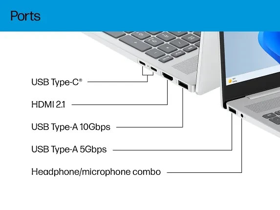 HP OmniBook 5 AI 16-af1037nr 16″ 2K Intel Ultra 7 255U 16GB 512GB SSD W11 Laptop
