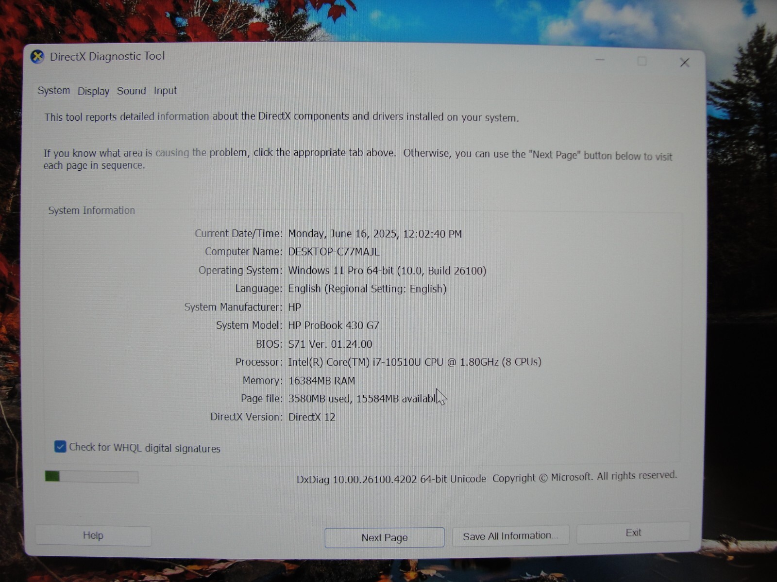 HP ProBook 430 G7 13.3” FHD Intel Core i7-10510U 1.8GHz 16GB 1TB HDD +Charger