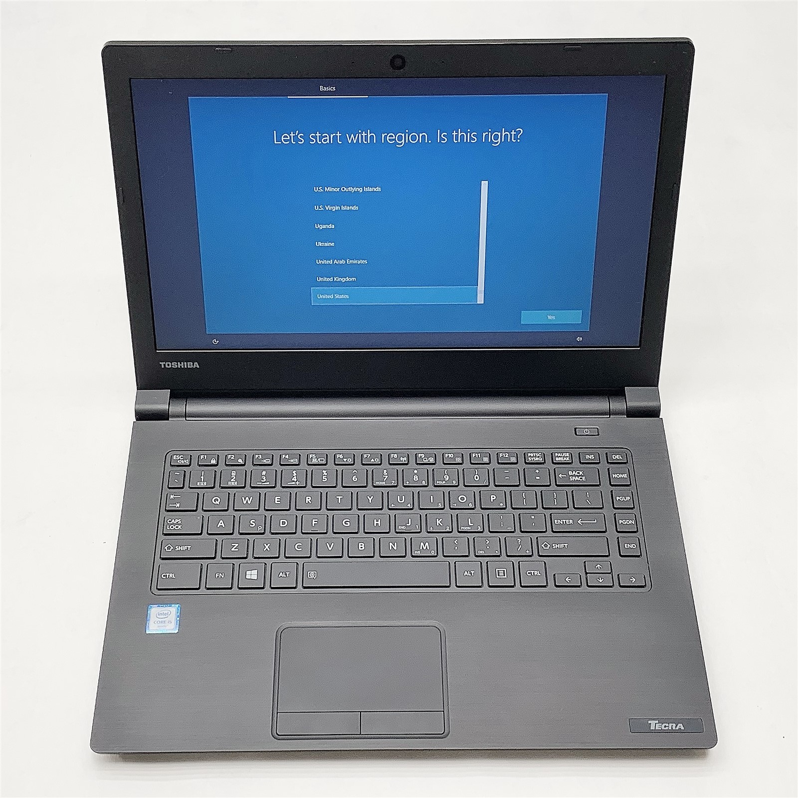 Toshiba Tecra C40-C1430 Laptop i5 6200U 2.40GHZ 14″ 16GB 256GB SSD Windows 10