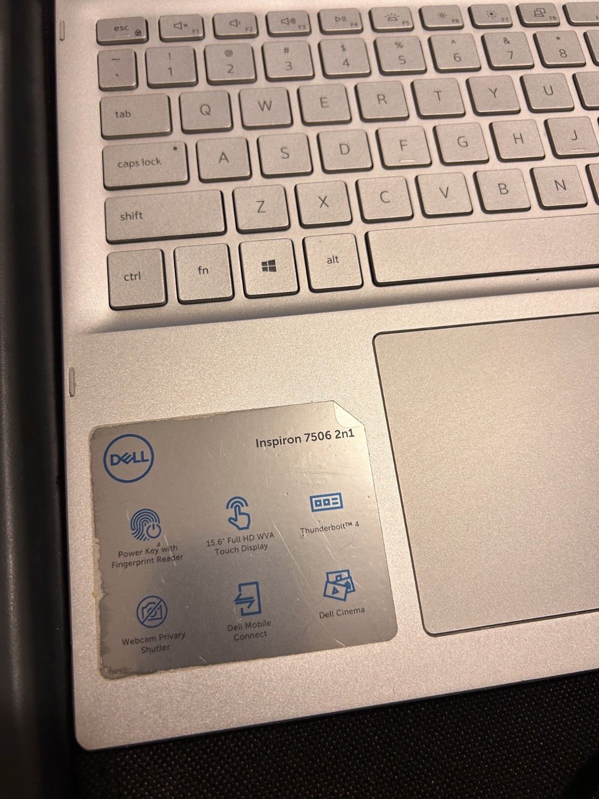 Dell Inspiron 7506 2-in-1 15.6″ Touch Laptop i7 2.8GHz 256GB SSD 16GB RAM read!