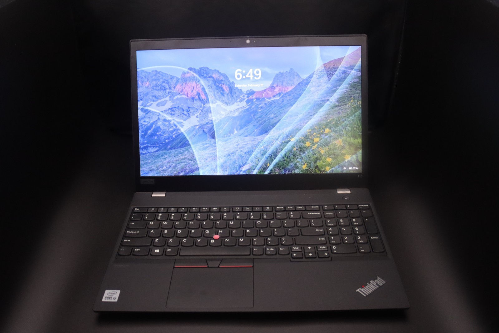 Lenovo ThinkPad T15 Gen 1 1.6 GHz i5-10210U 8GB Ram 256GB SSD – Very Good