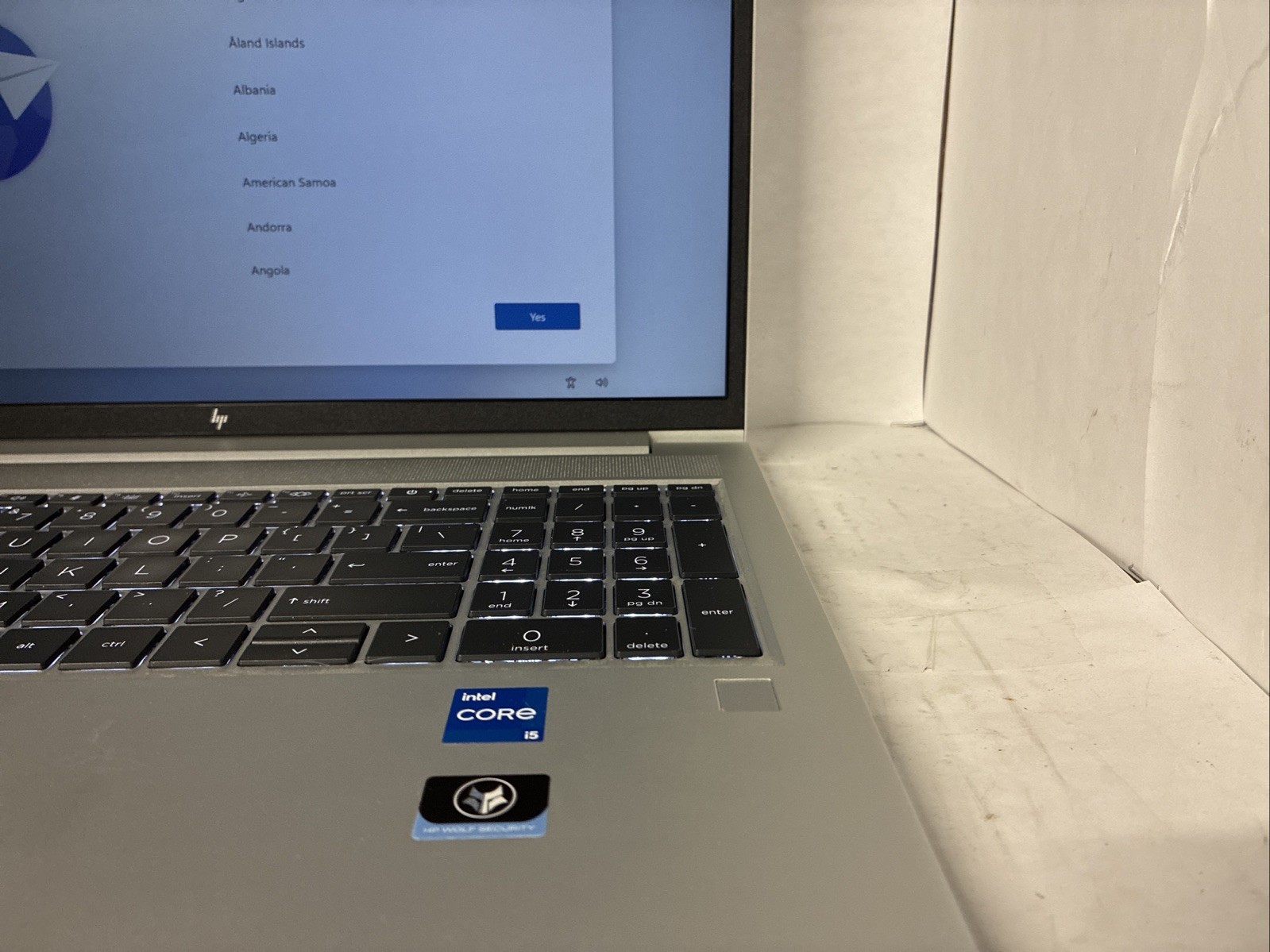 HP EliteBook 650 G9 15.6″ Laptop i5-12th Gen 16GB 256GB SSD Win 11 Pro – No Cord