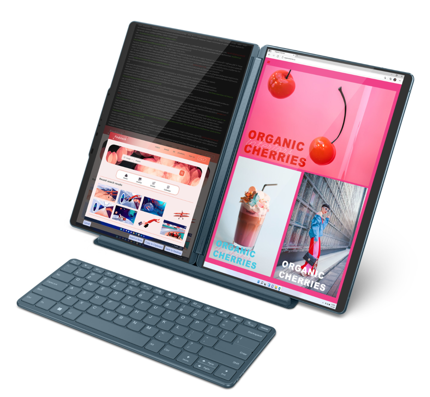 LENOVO YOGA BOOK 9i 32GB DUAL DISPLAY TOUCH U7-155U 1TB PEN ENGLISH ITALY FRENCH