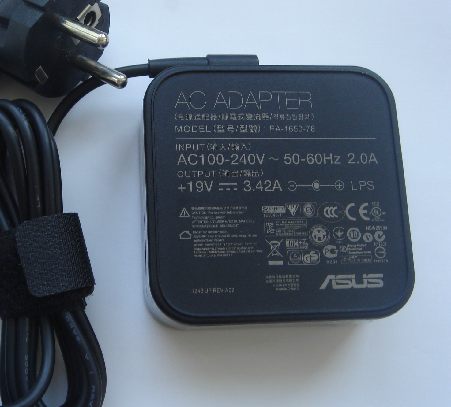 ASUS 65W Power Supply PA-1650-78 ASUS R33030 N17908 V85
