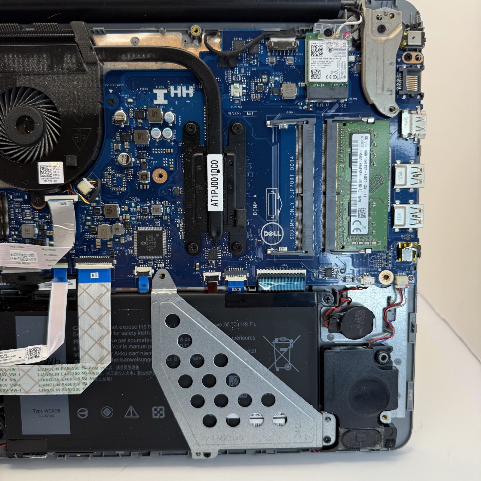 Dell P66F001 15 Inches 16GB RAM AMD 7th Generation Will Work W New HD