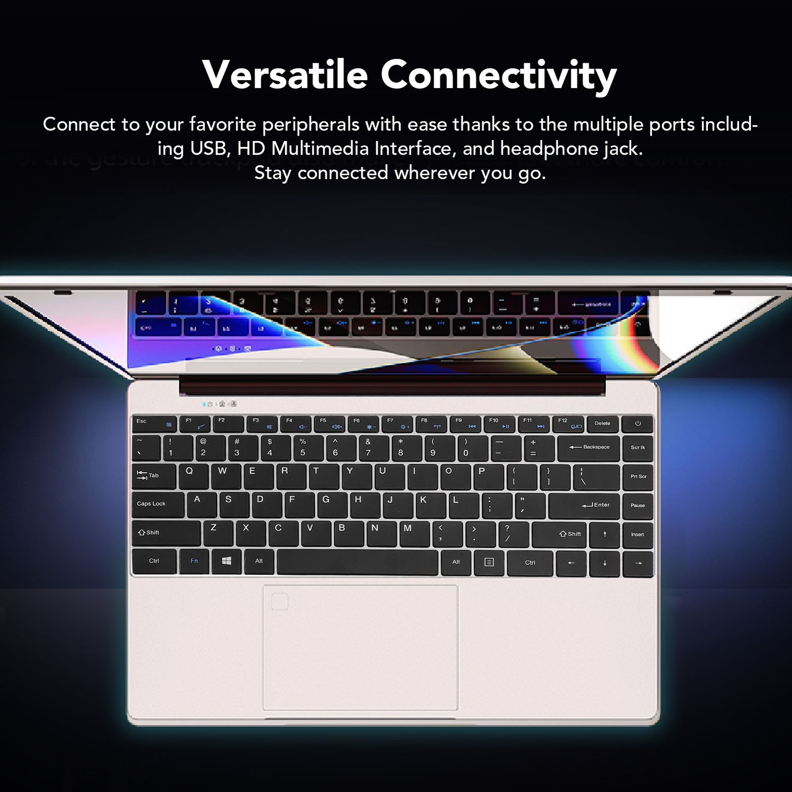 14.1 Inch FHD Laptop For 11 N5105 Processor Ultra Thin Lightweight Mini JLSP