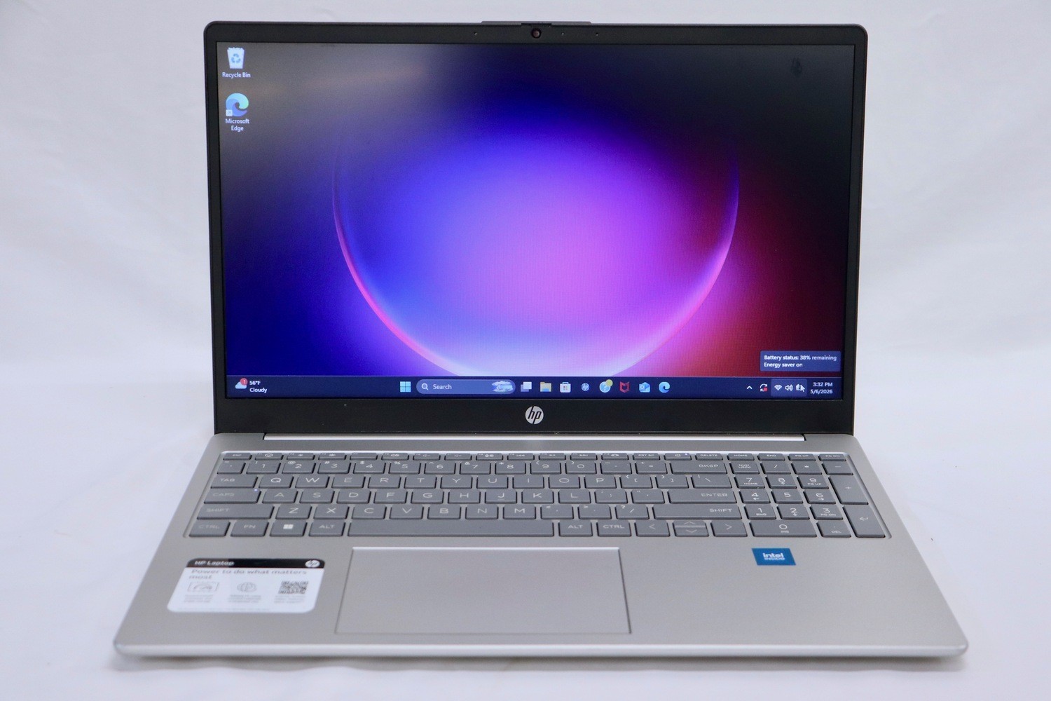 HP 15 Laptop N200 4GB 128GB SSD 15.6″ Win11 USB-C 15-fd0081wm