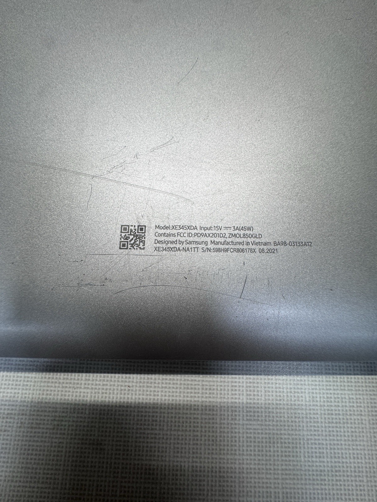 Samsung Galaxy Chromebook Go XE345XDA Laptop 32GB, Silver, LTE, Unlocked AT&T