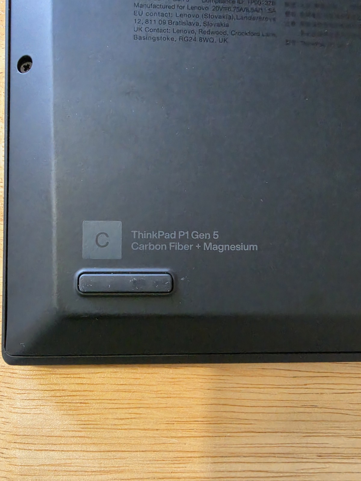 Lenovo ThinkPad P1 Gen 5 Laptop 16″