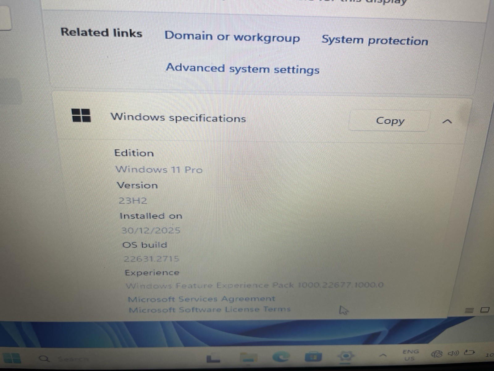 HP 250 G5 Laptop 15.6″ i5-6200U @2.30GHz 4GBRAM 500GB VGA HDMI