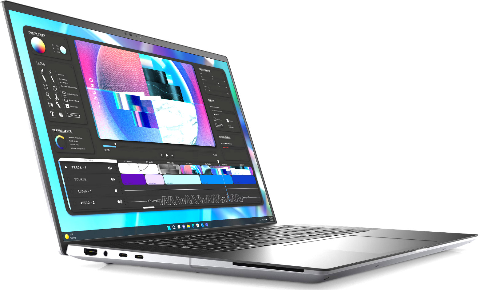 Dell Precision 5680 Workstation 16″ UHD+ Touch – i7-13th 32GB 1TB NVMe RTX A1000