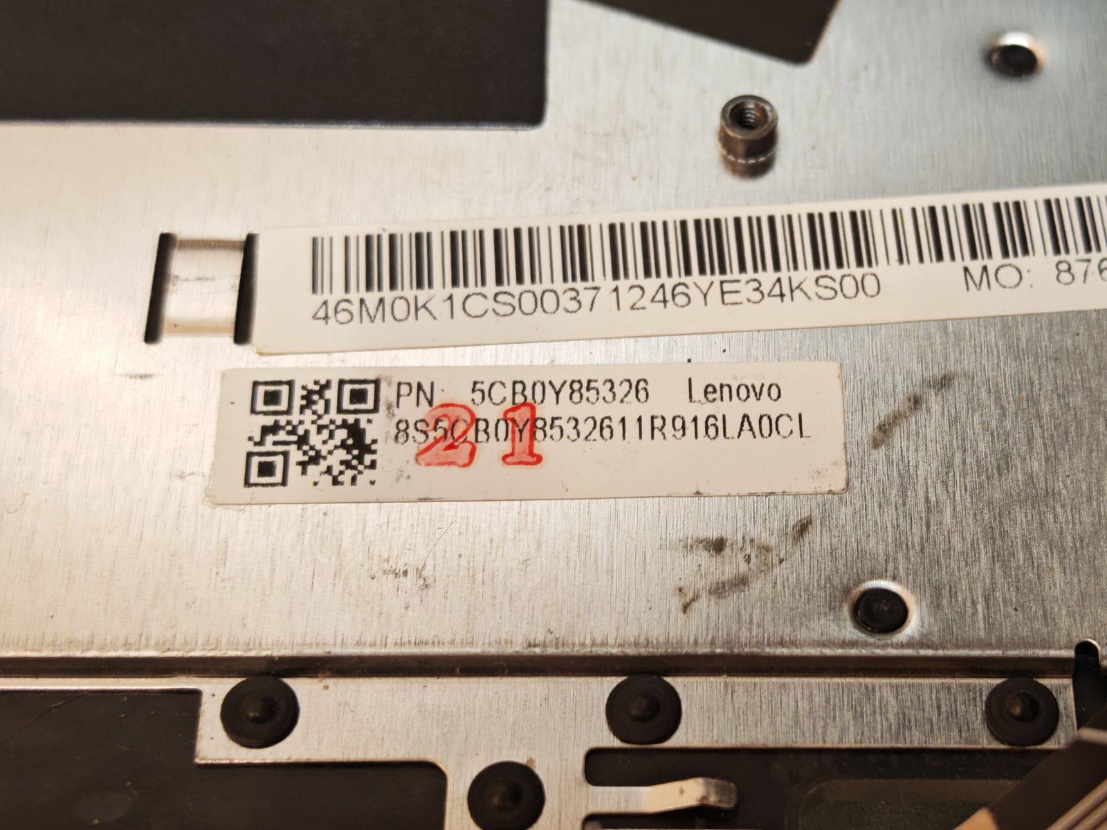 LENOVO FLEX 5 5-14ARE05 5-14IIL05 5-14ITL05 TOP BODY PALMREST 5CB0Y85