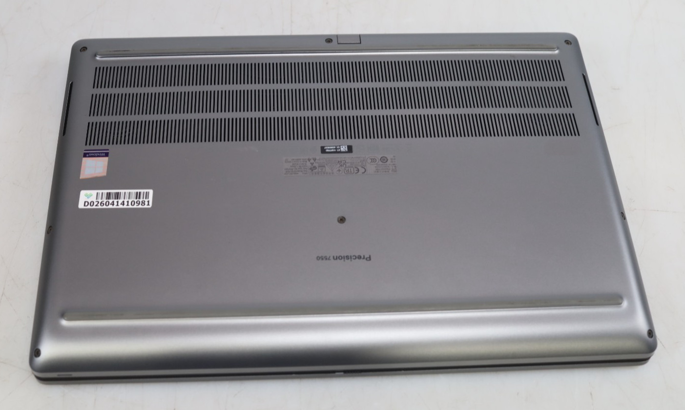 Dell Precision 7550 15.6″ Touch Intel i7-10850H 64GB 1TB SSD Quadro T2000 AS-IS