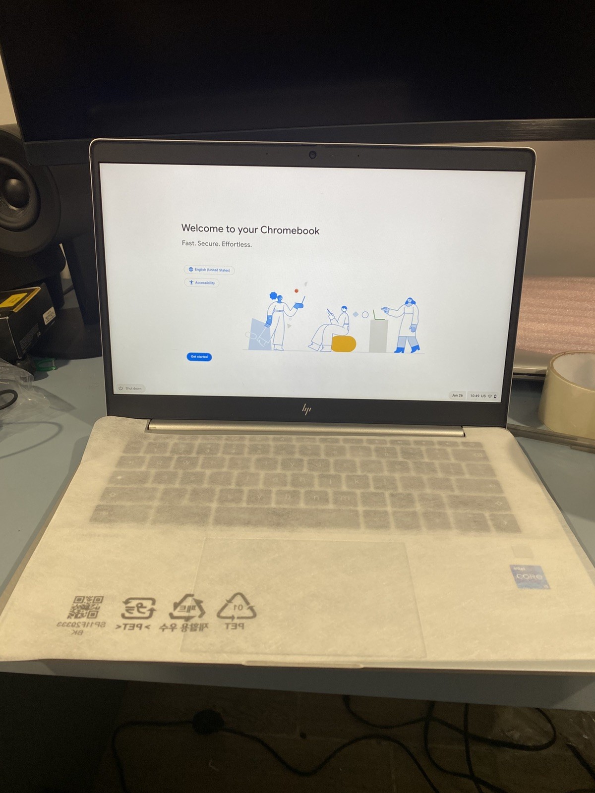 HP Elite c640 G3 Chromebook 14″ 8GB 256GB SSD Core™ i5-1245U Chrome OS, bundle