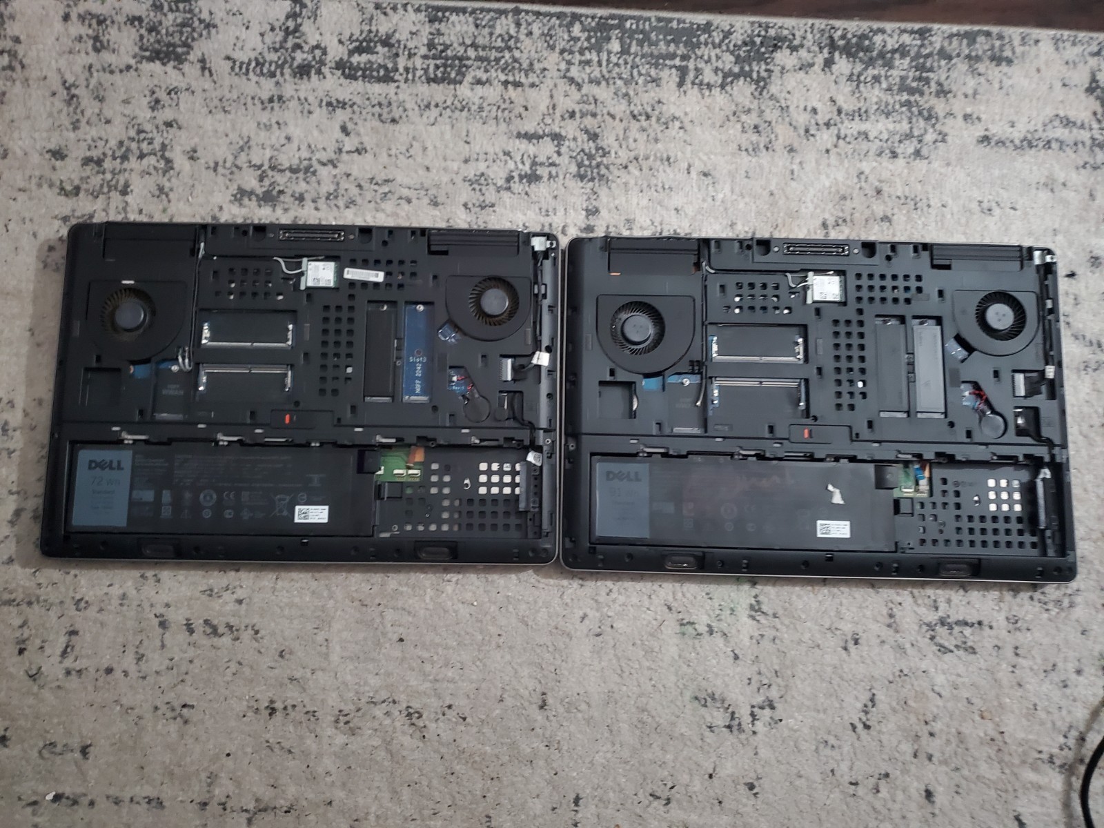 LOT OF 2 Dell Precision 7720 17″ Intel i7-7920HQ NO RMQuadro M1200 PARTS/REPAIR