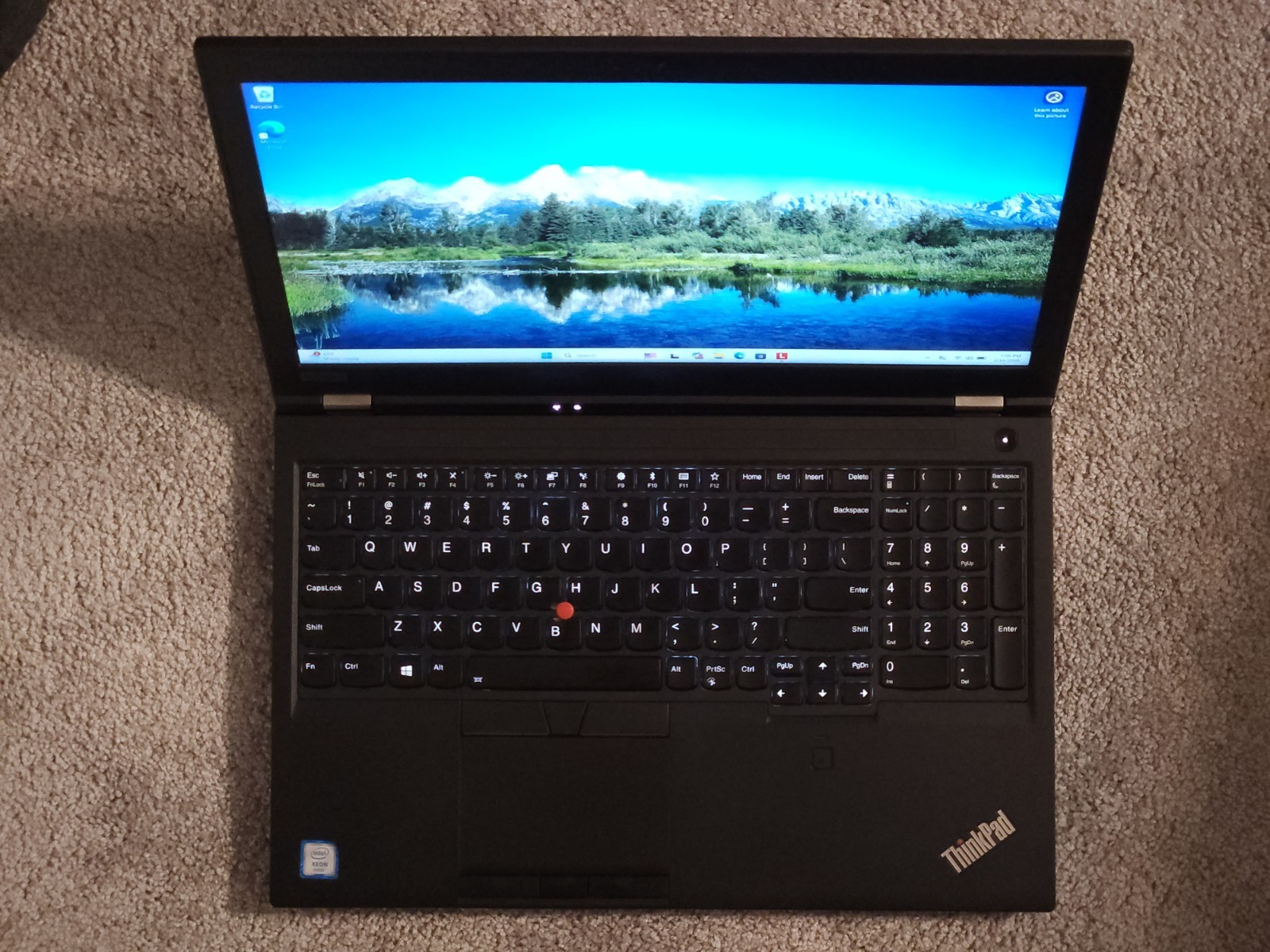Lenovo ThinkPad P52 15.6″ Laptop Xeon 2176M | P2000 | 512GB NVMe | 32GB | W11Pro
